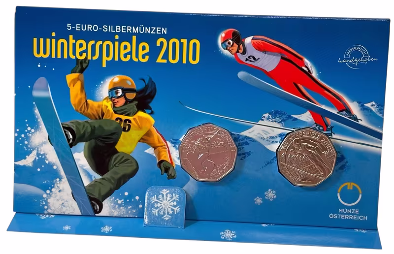Rakousko, 5 Euro 2010 - Zimní olympijské hry