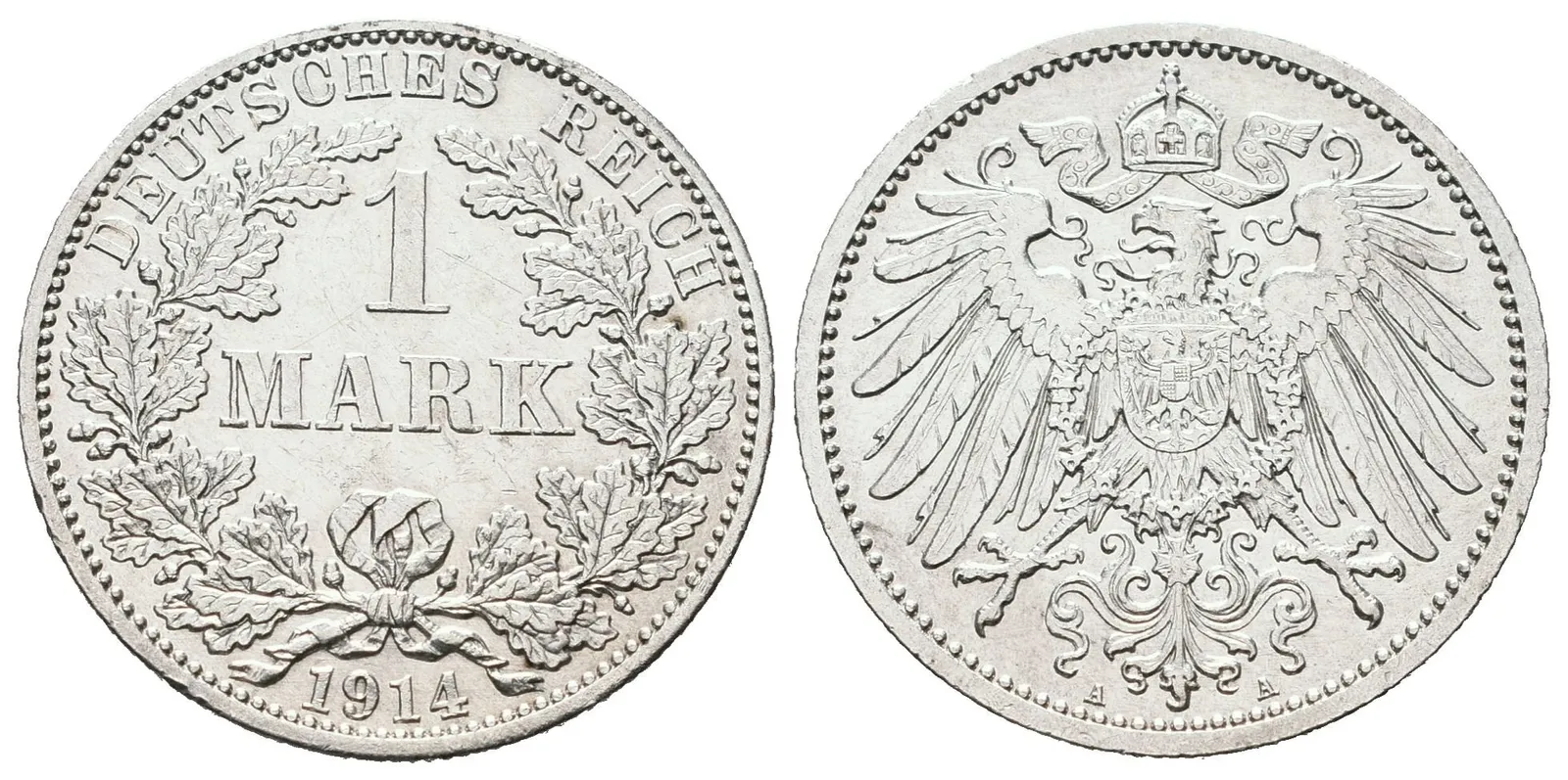 Německé císařství, 1 Marka 1914 A