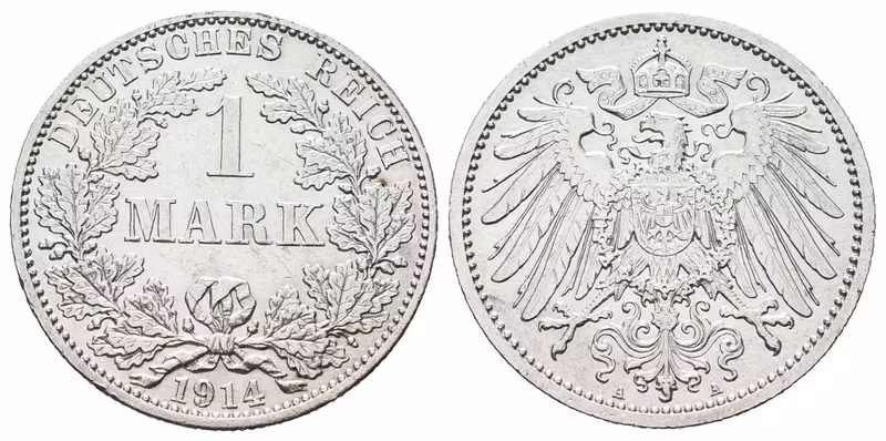 Německé císařství, 1 Marka 1914 A
