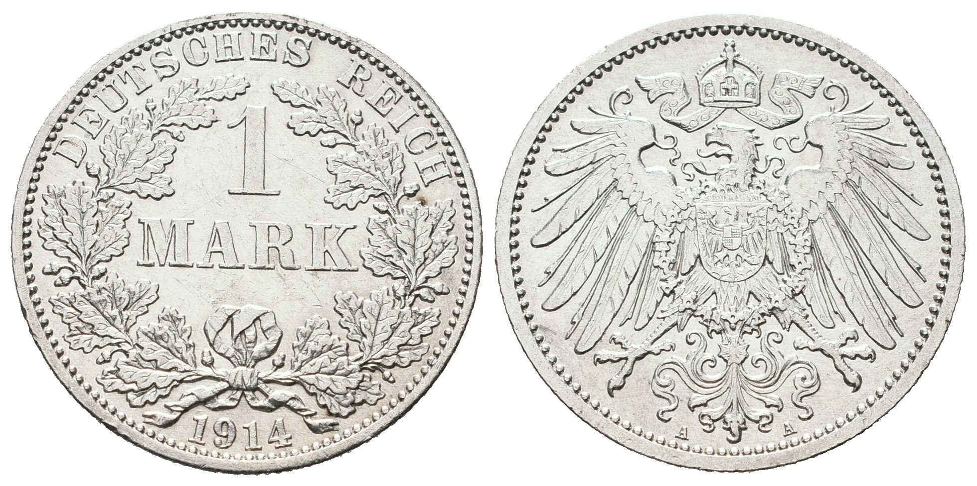 Německé císařství, 1 Marka 1914 A