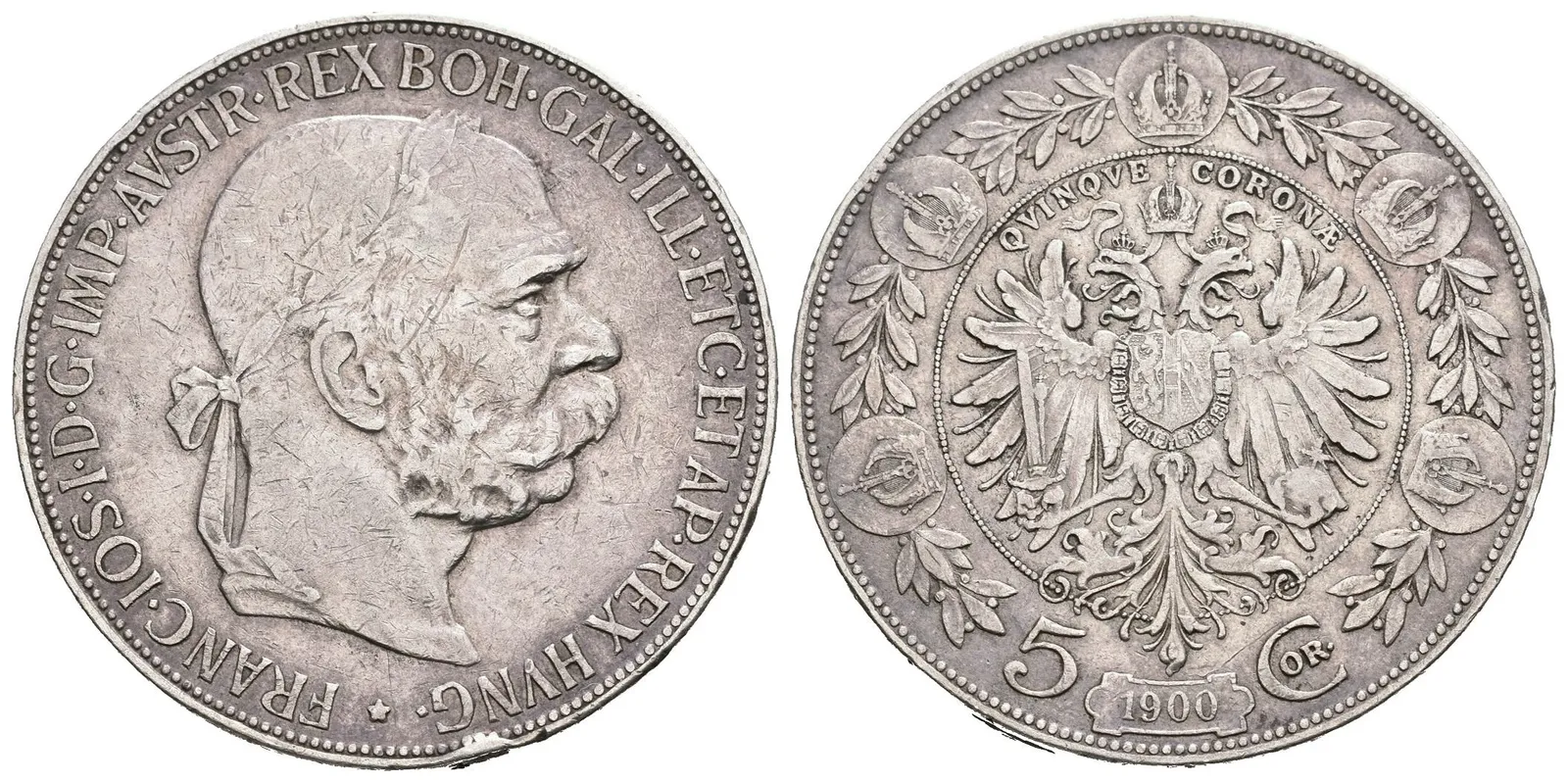 5 Koruna 1900