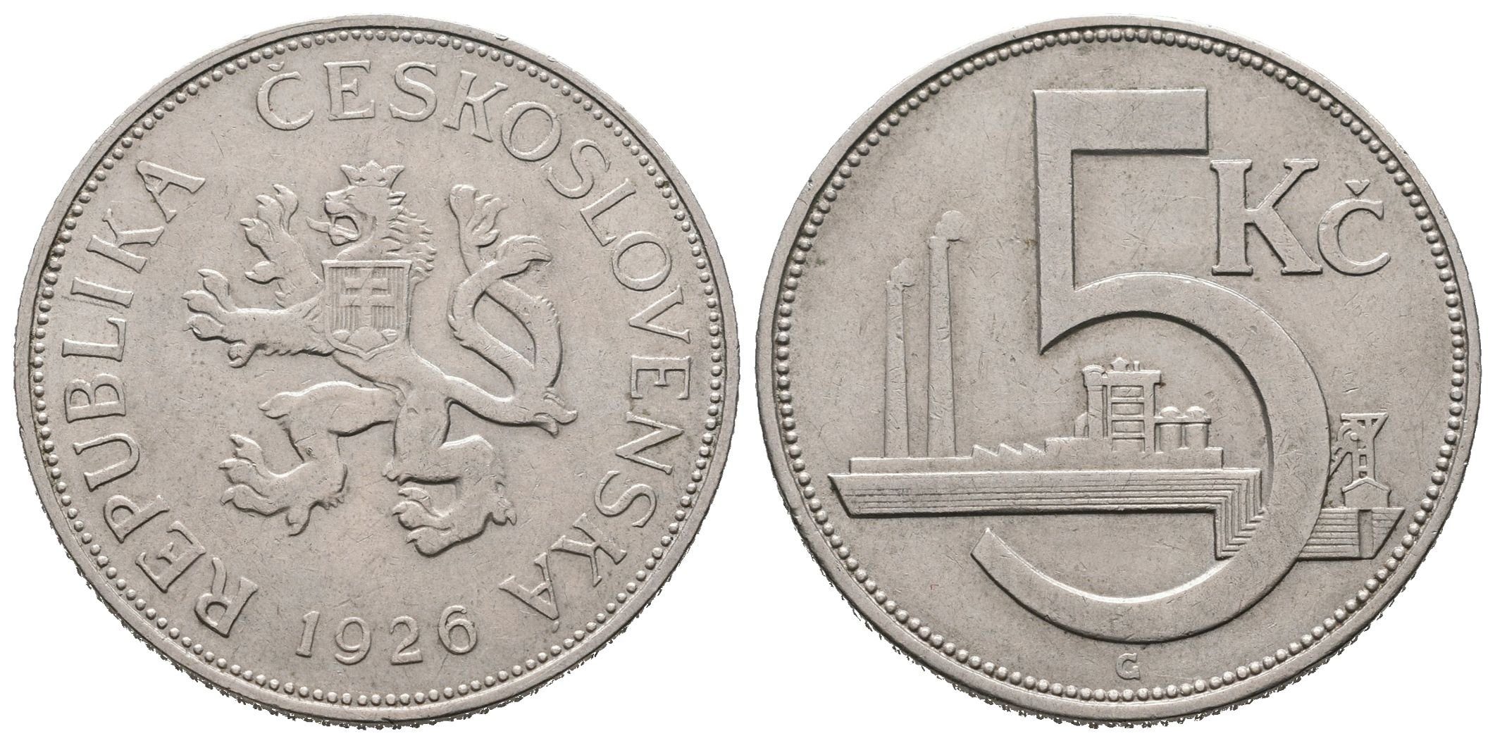 5 Koruna 1926