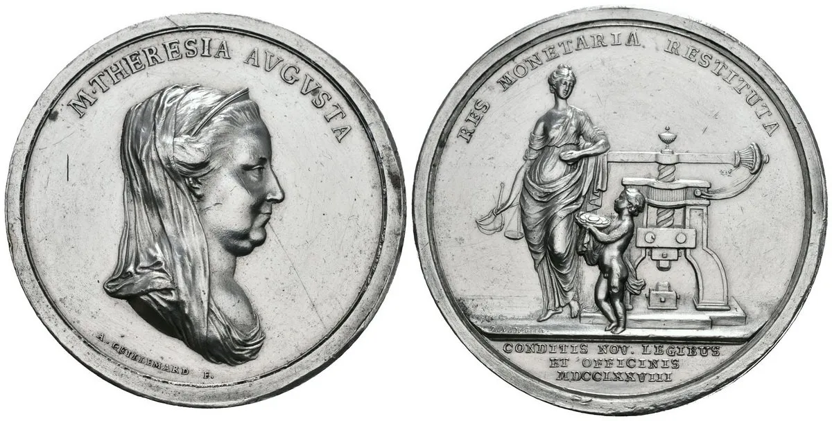 Marie Terezie, 1740 - 1780 — 1