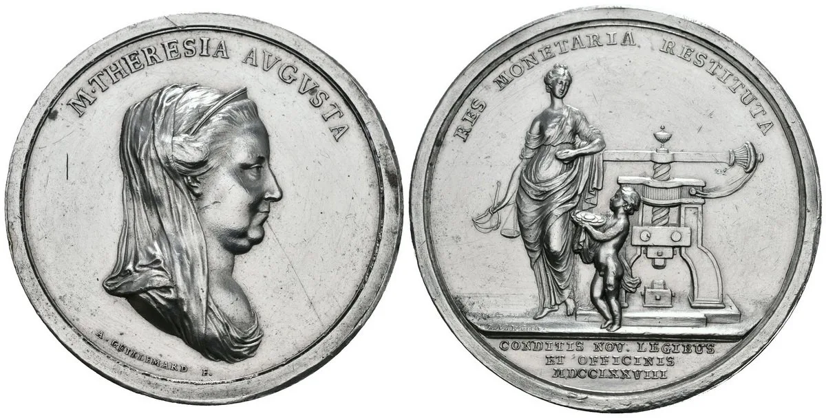 Marie Terezie, 1740 - 1780 — 1