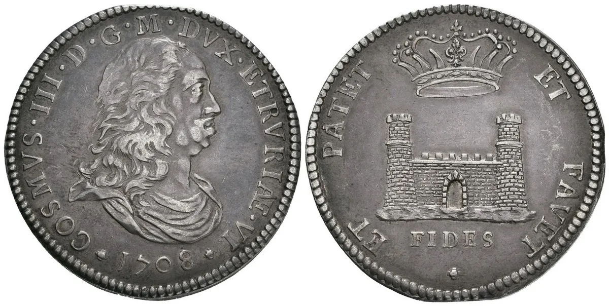 Itálie - Toskánsko, Cosimo III. Medici, 1670 - 1723 — 1