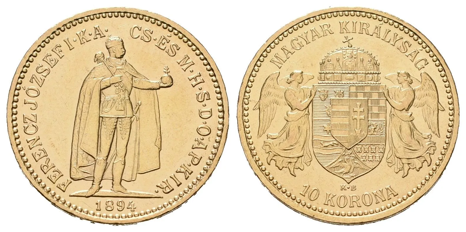 10 Koruna 1894 KB