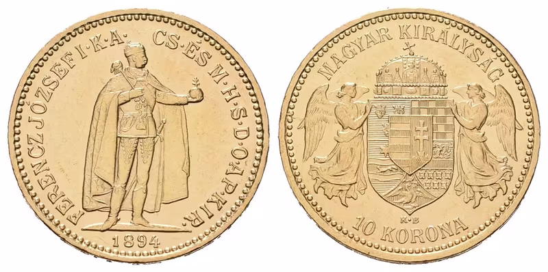 10 Koruna 1894 KB