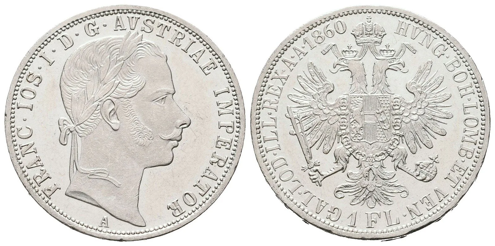 Rakouská a spolková měna, 1857 - 1892 — 1