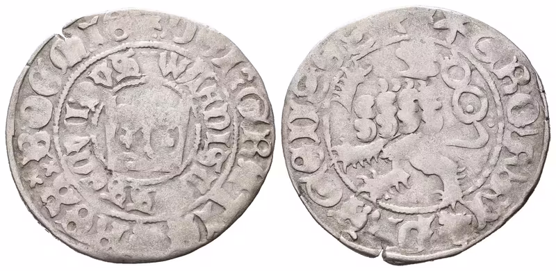 Vladislav II. Jagellonský, Pražský groš, Hásková XIII.e/2