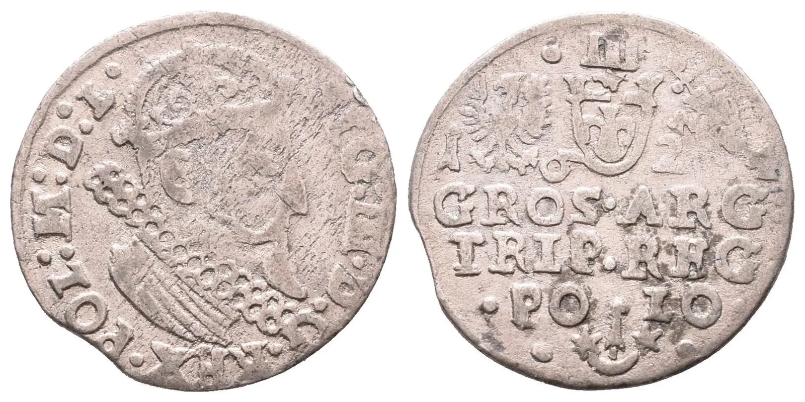 Polsko, III Groš 1624, Krakov