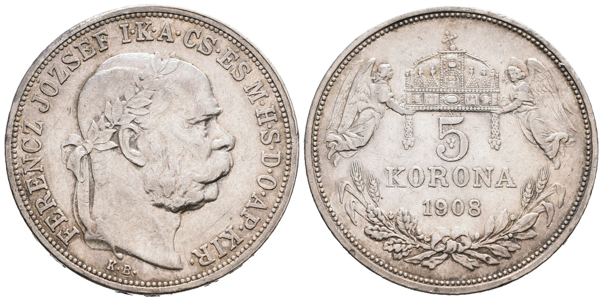 5 Koruna 1908 KB