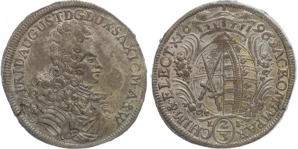Sasko, Friedrich August I., 1694 - 1733 — 1