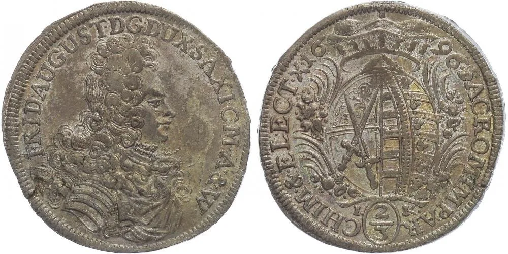 Sasko, Friedrich August I., 1694 - 1733 — 1