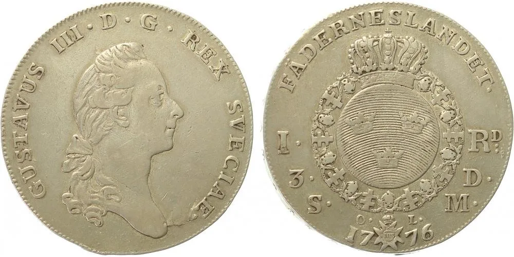 Švédsko, Gustav III., 1771 - 1792 — 1