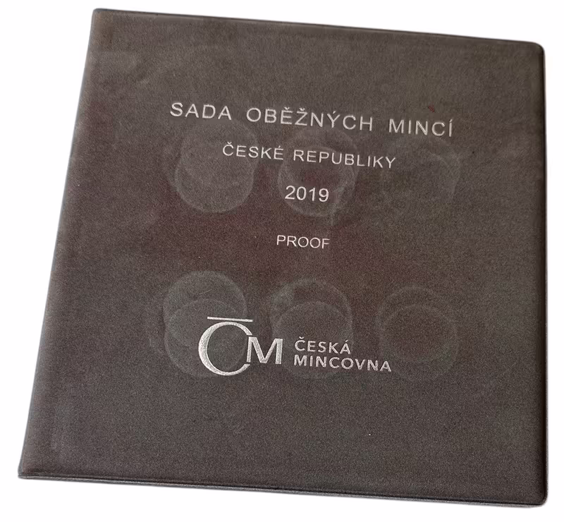 Ročníková sada mincí 2019,  PROOF