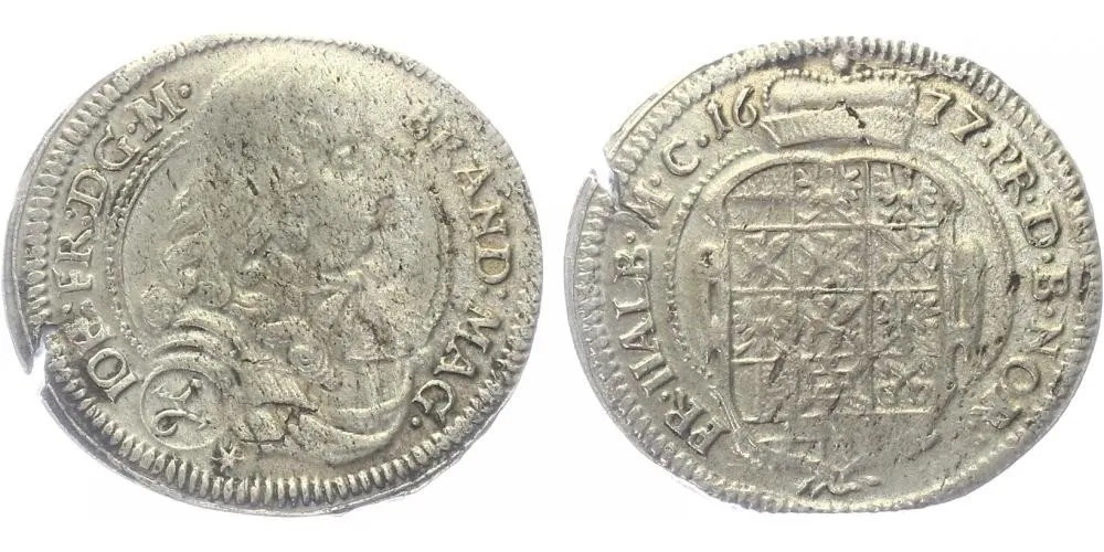 Brandenburg - Ansbach, Johann Friedrich, 1667 - 1686 — 1