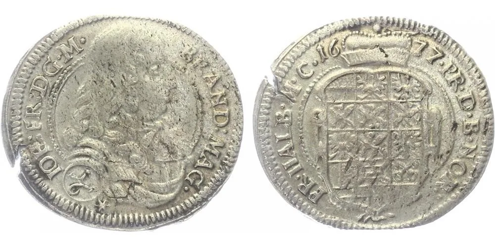 Brandenburg - Ansbach, Johann Friedrich, 1667 - 1686 — 1