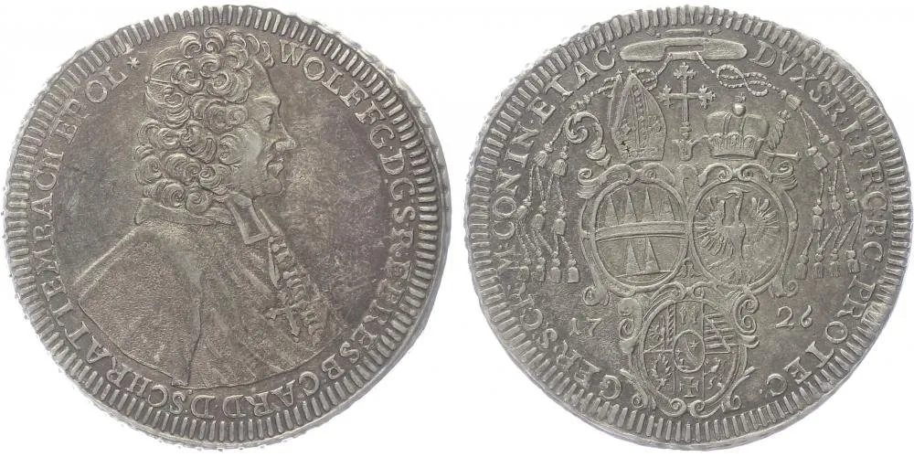 Olomouc - biskupství, Wolfgang von Schrattenbach, 1711 - 1738 — 1