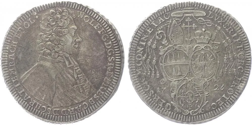 Olomouc - biskupství, Wolfgang von Schrattenbach, 1711 - 1738 — 1
