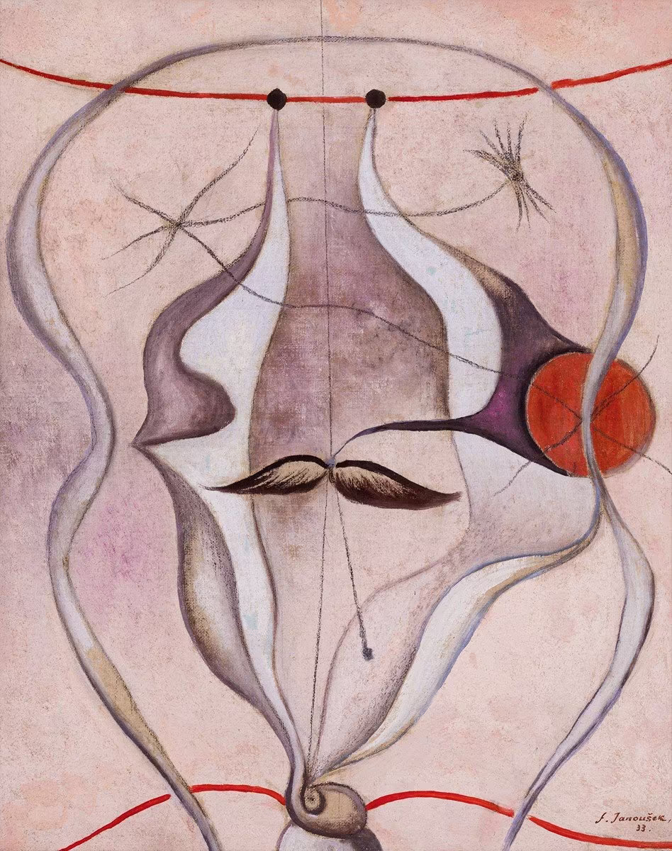František Janoušek: František Janoušek (1890 – 1943) - Hlava muže (La Téte de l´Homme)