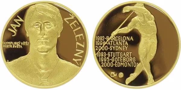 Medaile 2007 - Jan Železný - mistr světa a olympijský vítěz
