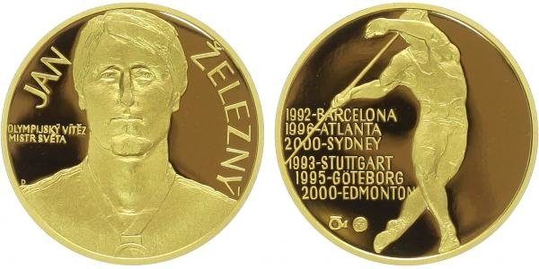 Medaile 2007 - Jan Železný - mistr světa a olympijský vítěz