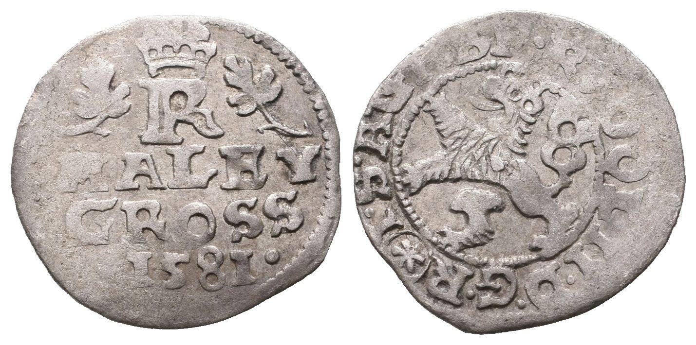 Rudolf II., Malý groš 1581, České Budějovice