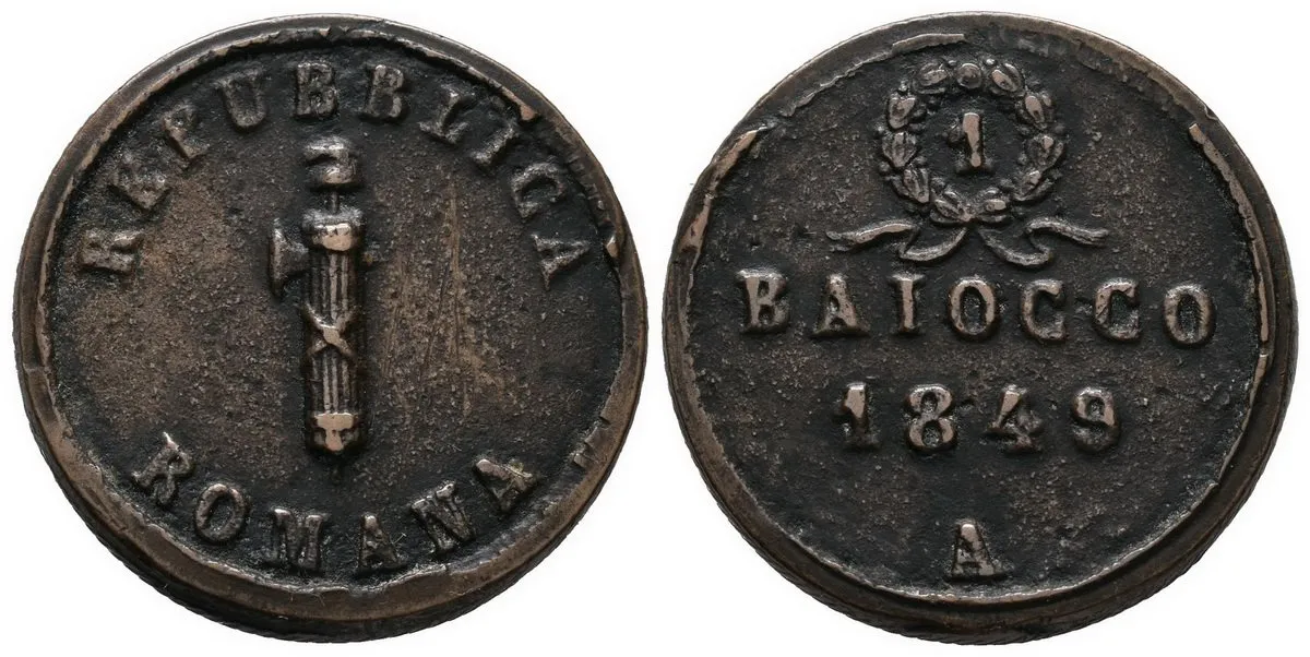 Vatikán - Římská republika, 1848 - 1849 — 1