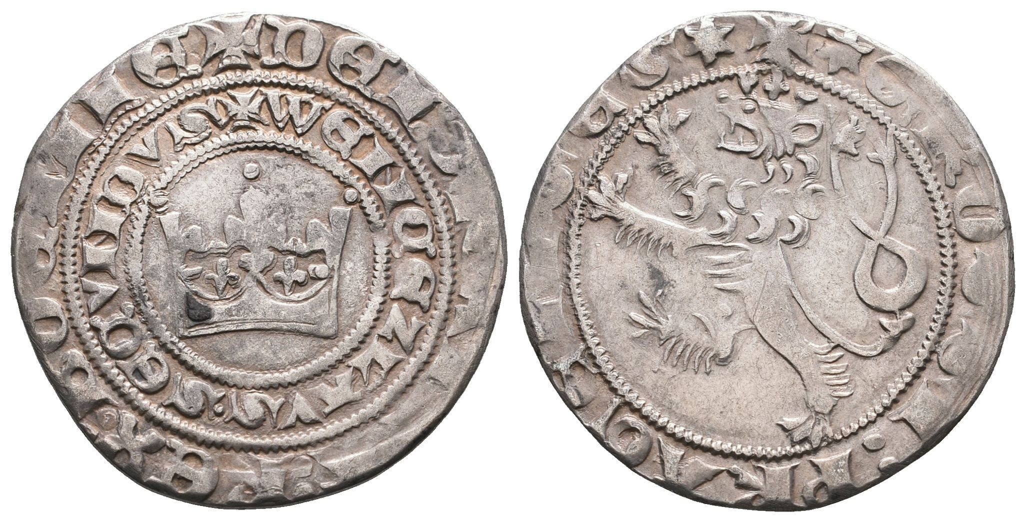 Václav II., Pražský groš, Smolík 2