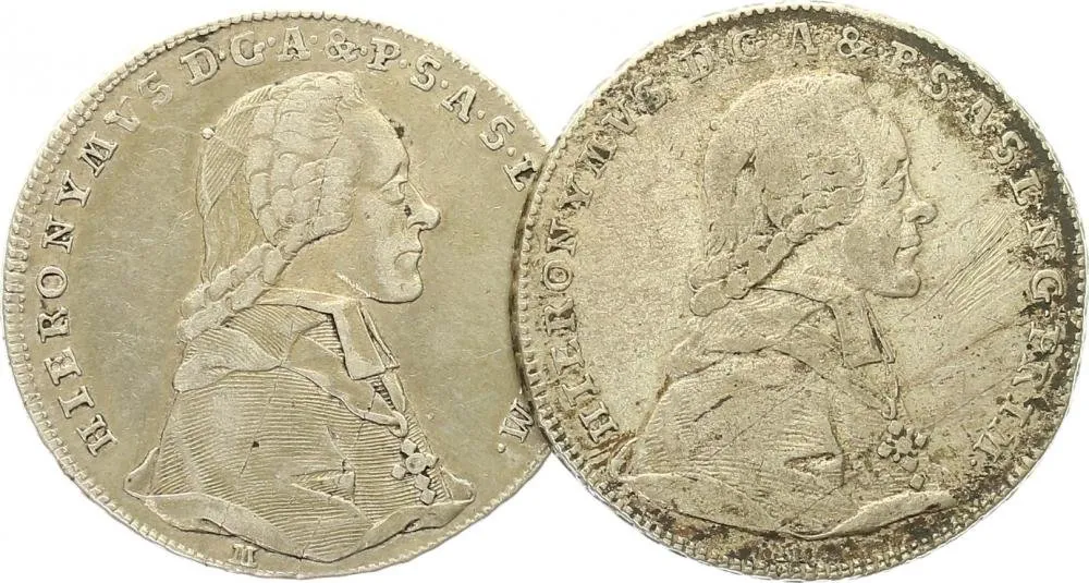 Salzburg - arcibiskupství, Hyeronymus Colloredo, 1772 - 1803 — 1