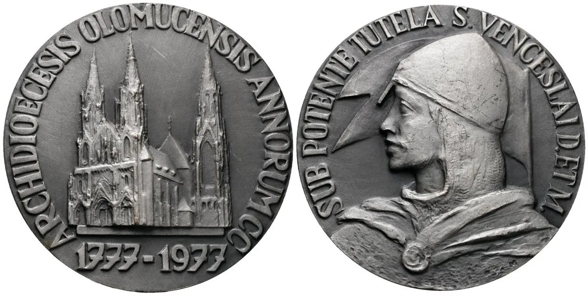 Olomouc - arcibiskupství, Josef Vrana, 1973 - 1987 — 1
