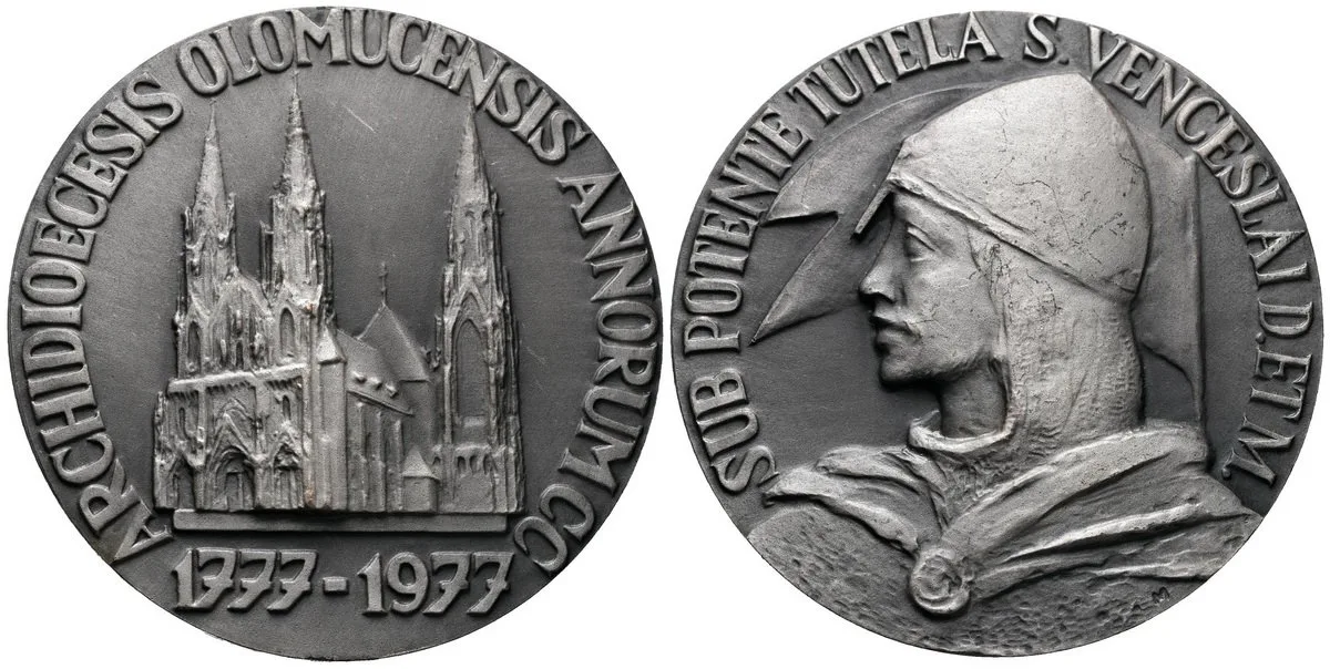 Olomouc - arcibiskupství, Josef Vrana, 1973 - 1987 — 1