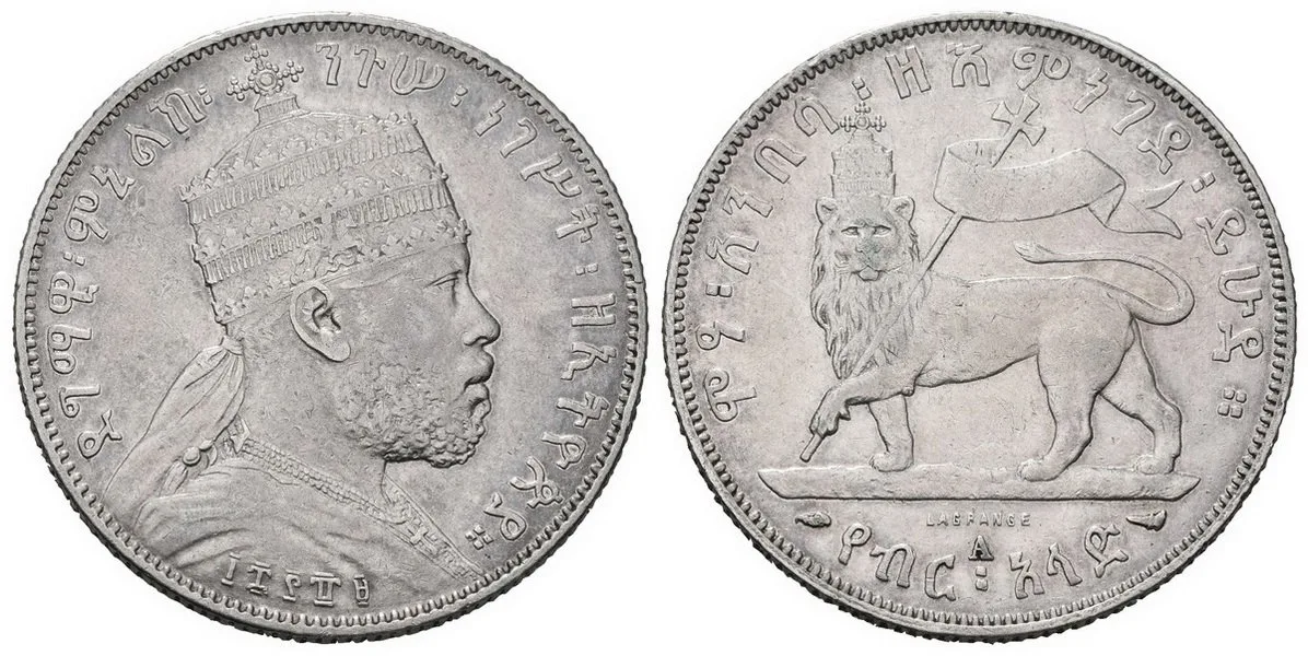 Etiopie, Menelik II., 1889 - 1913 — 1