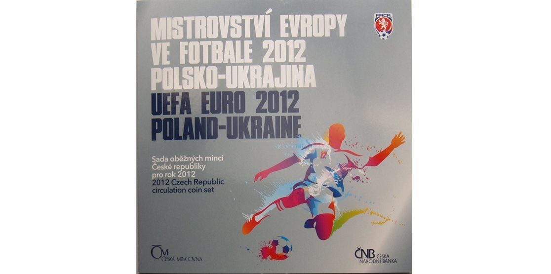 Ročníková sada mincí 2012 - MS fotbal