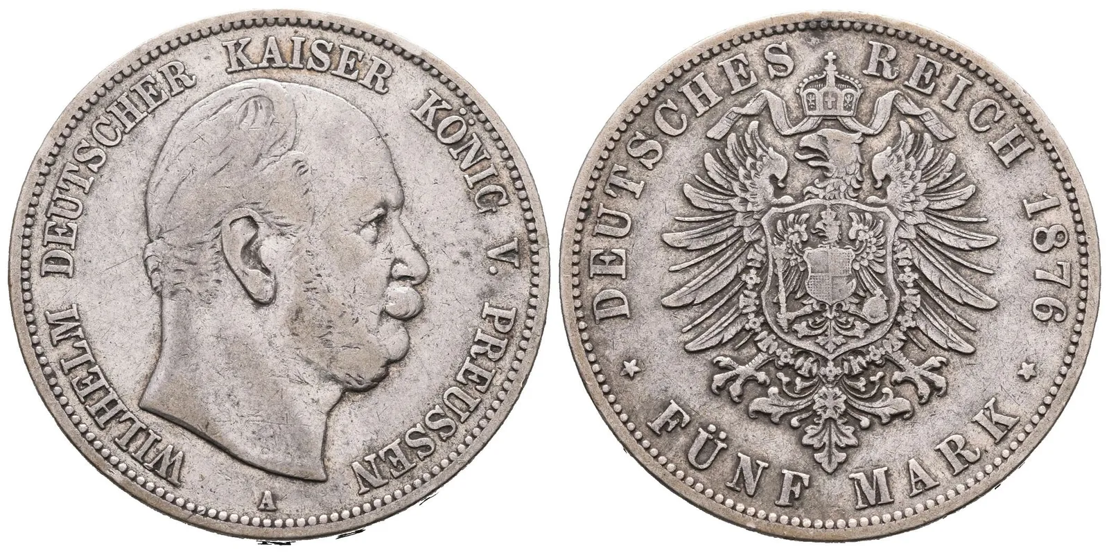 Prusko, 5 Marka 1876 A