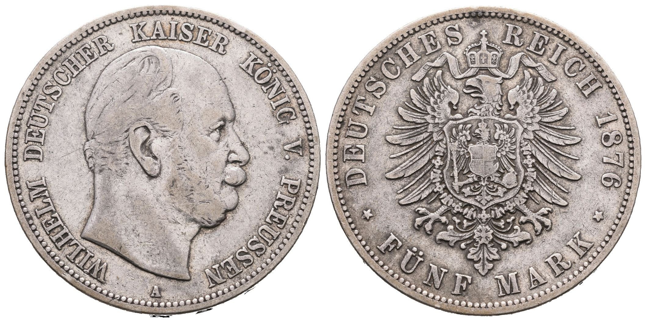 Prusko, 5 Marka 1876 A