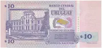 Uruguay, 10 Pesos Uruguayos 1998, P.81 - fotografie 2