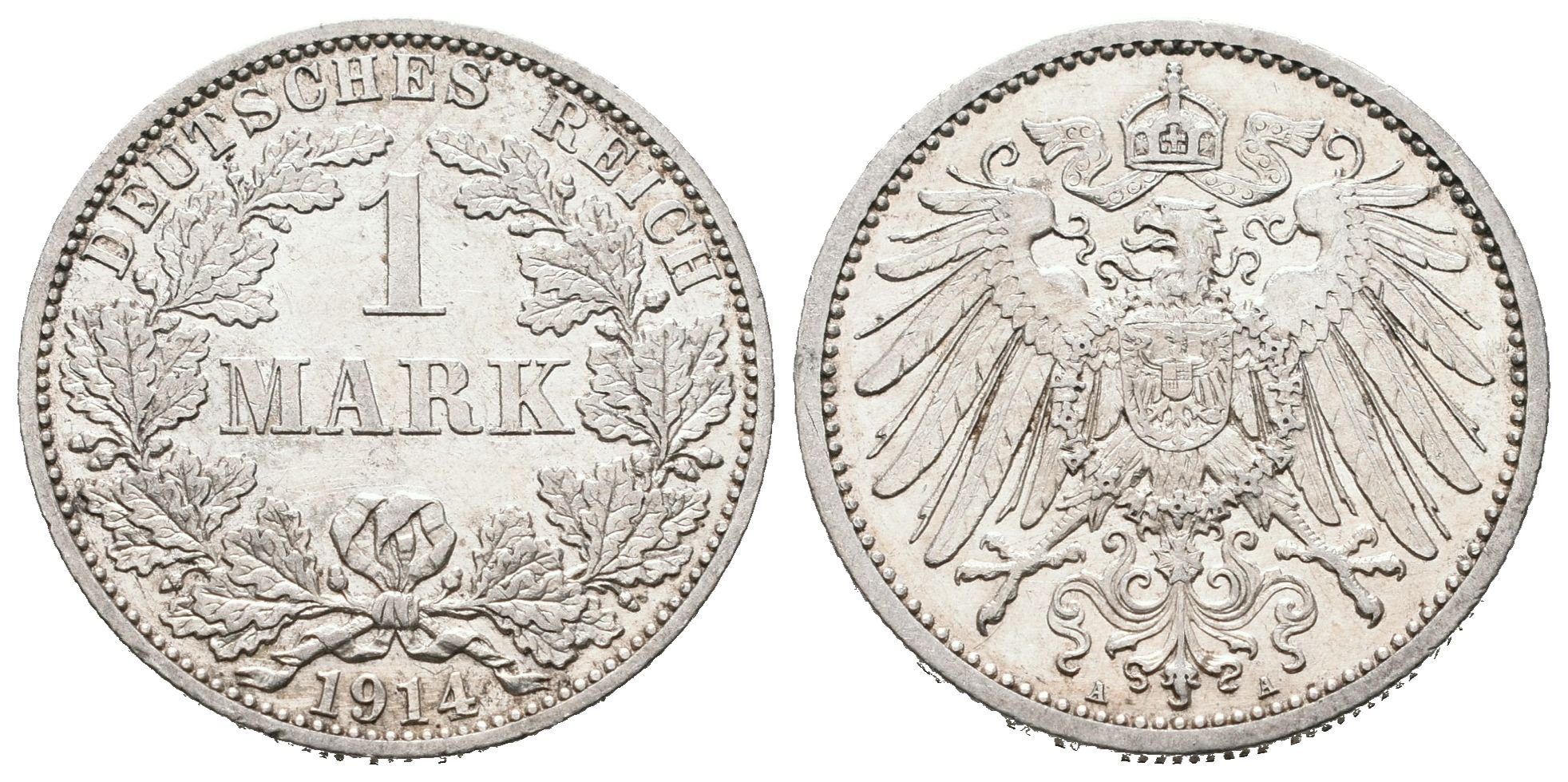 Německé císařství, 1 Marka 1914 A