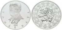 Stříbrná investiční medaile - Tomáš Baťa - Ag 29 g - 999/1000 + Certifikát
