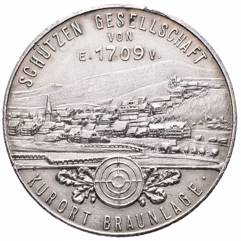 AR Medaile b.l. - Střelecký spolek v lázeňském městě Braunlage.