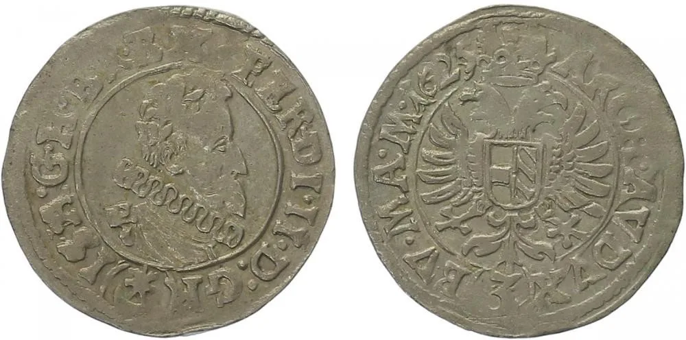 Ferdinand II., 1619 - 1637 (Mince dobrého zrna) — 1