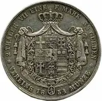 Hessen - Kassel, Friedrich Wilhelm I., 1847 - 1866 — 2