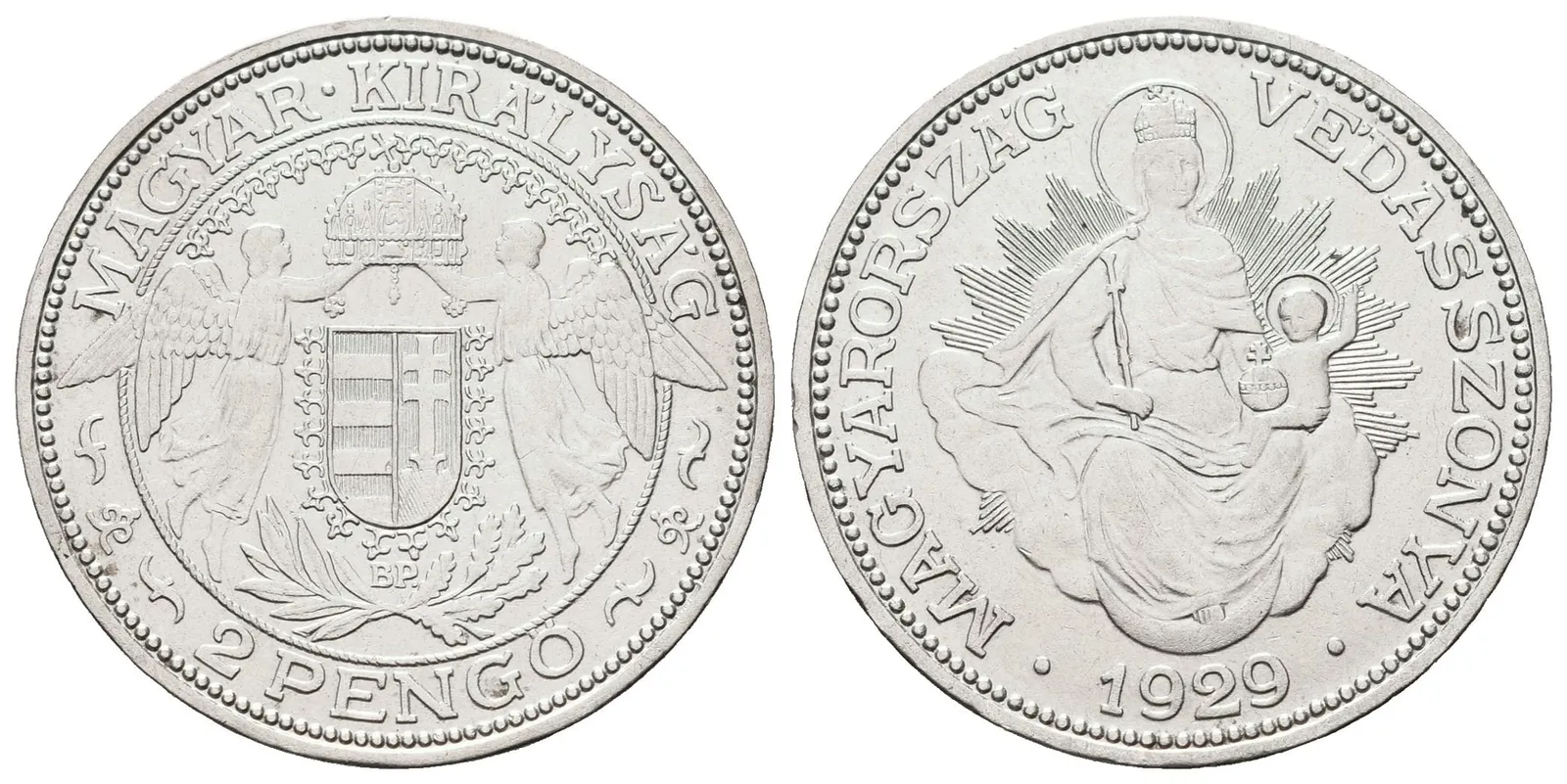 Maďarsko, 2 Pengo 1929