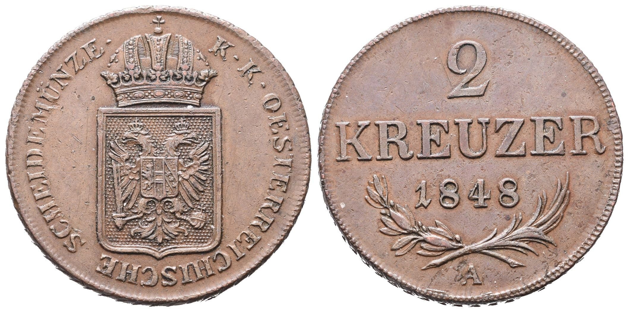 Revoluce, 2 Krejcar 1848