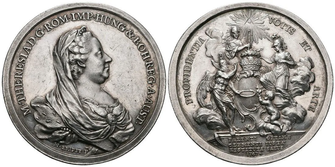 Marie Terezie, 1740 - 1780 — 1