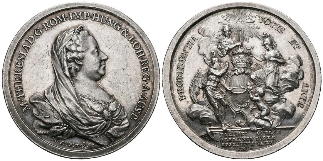 Marie Terezie, 1740 - 1780 — 1