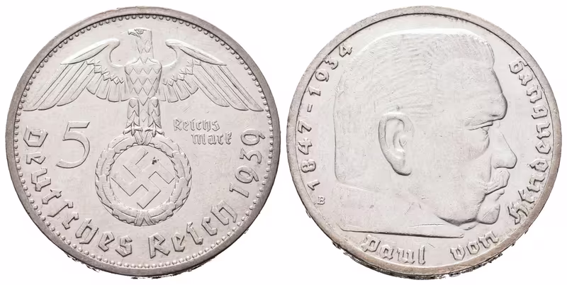III. říše, 5 Marka 1939 B