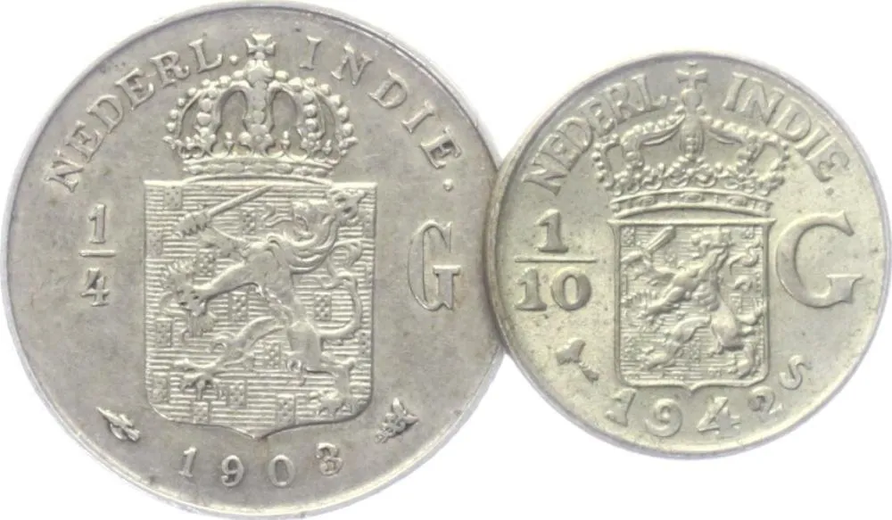 Nizozemská Indile, Wilhelmina I., 1890 - 1948 — 1