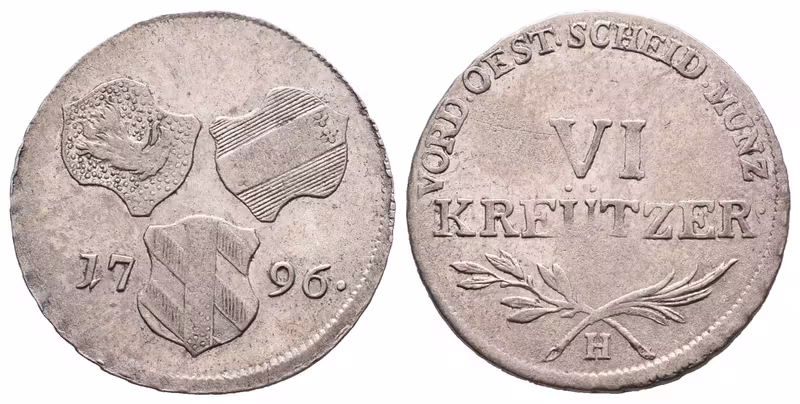 František II., VI Krejcar 1796 H