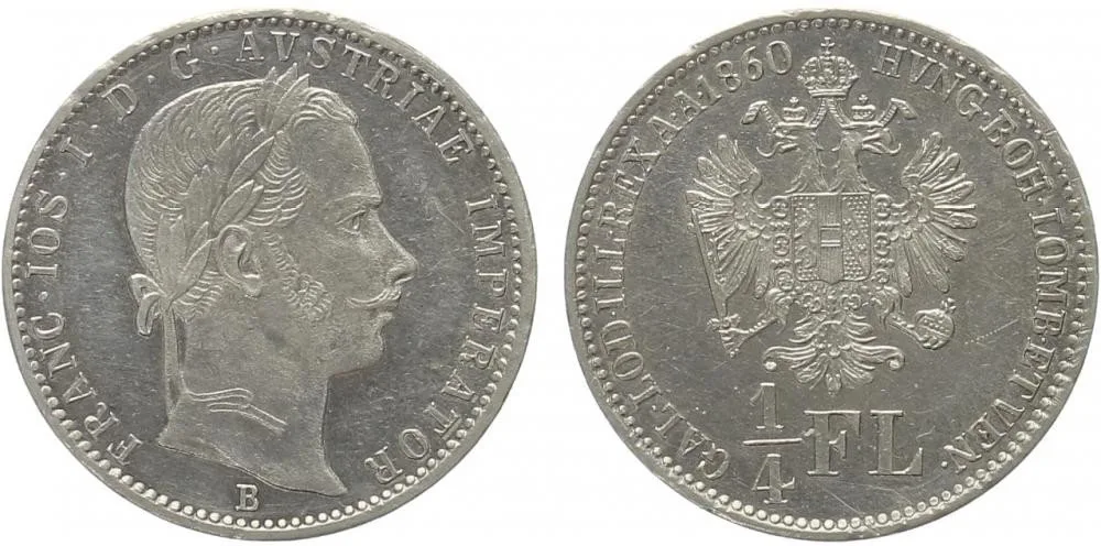 Rakouská a spolková měna, 1857 - 1892 — 1